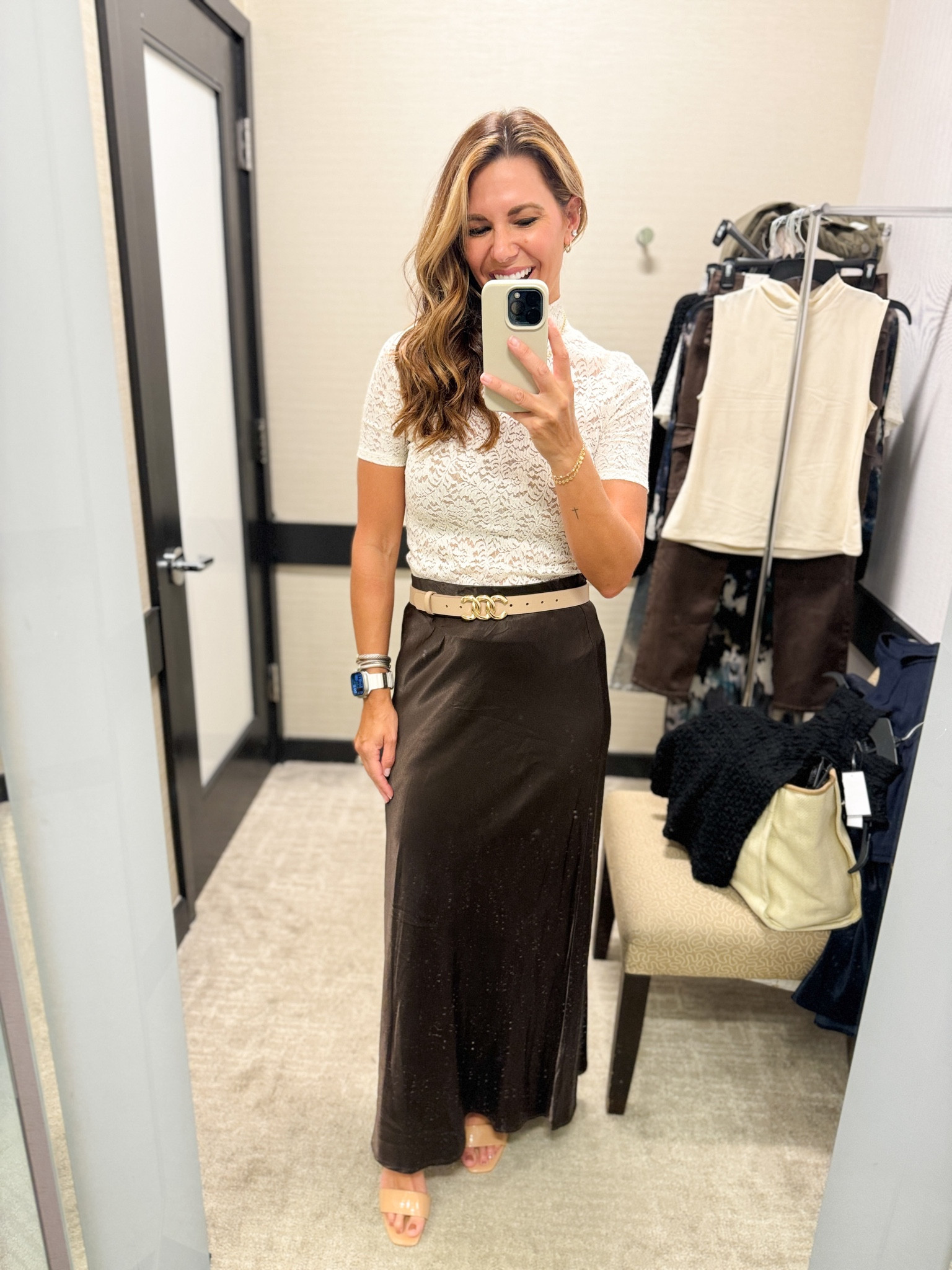Love this lace a satin combo from Sanctuary, skirt runs tts and I sized down 1 size to XS on the top 

#LTKSaleAlert #LTKSeasonal #LTKFallSale