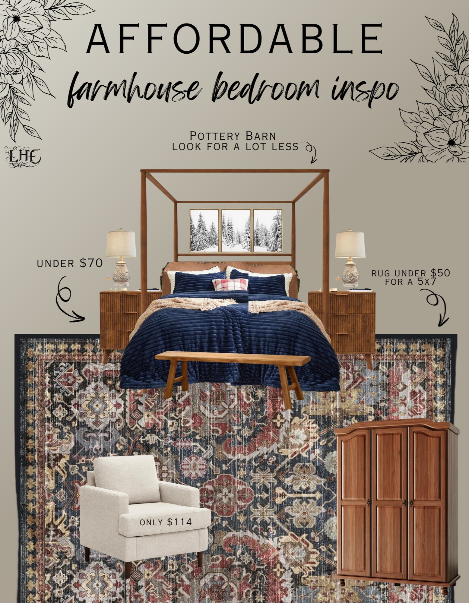 Moody bedroom inspo! Shop the pick by selecting the thumbnails below 👇.  . . Bedroom furniture, bedroom decor, bedroom rug, bedframe, canopy bed, bedroom inspi, bedroom ideas, bedroom lamps, bedroom, bedding master bedroom, bedding, bedding comforter,bedding ideas, bedding amazon, affordable nightstands, nightstand with drawers, nightstand lamp, nightstands, wood bench, bedroom bench, noodle bench, amazon bench, bench bedroom, Armoire, bedroom cabinet, accent chair, armchair, neutral chair, bedroom chair

#LTKHome #LTKSaleAlert #LTKStyleTip