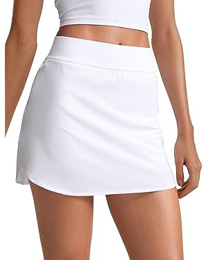 CRZ YOGA Dolphin Golf Skirts for Women A Line High Waisted Casual Athletic Mini Tennis Pickleball... | Amazon (US)