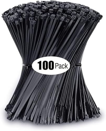 Cable Zip Ties Heavy Duty 12 Inch, Premium Plastic Wire Ties with 60 Pounds Tensile Strength, Sel... | Amazon (CA)