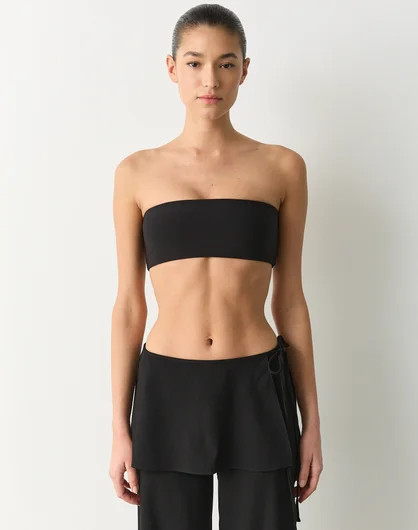 Strapless Bandeau Top in Black | Glassons AU | Glassons (Australia)