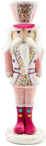 Amazon.com: Legendeco Pink Christmas Nutcracker Soldier Guard 16.1 Inch, Traditional Festive Déc... | Amazon (US)