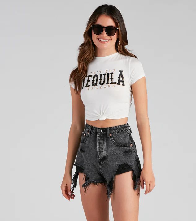It's The Tequila Talking Graphic Tee | Windsor Stores