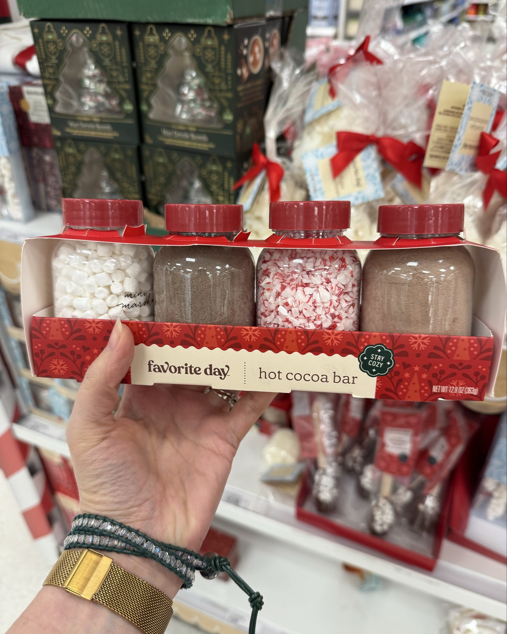 Love this hot cocoa bar kit!  Makes a really cute gift idea for a hot cocoa lover. 



#holiday #hotcocoabar #giftforhostess #giftidea
#holidaygifting #giftguides #holidaydecor #LTKCyberweek #gifts #giftguide #giftsforher 
Hot chocolate bomb 

#LTKHoliday #LTKFindsUnder50 #LTKSeasonal #LTKHome #LTKGiftGuide

#LTKSaleAlert #LTKfoodie
