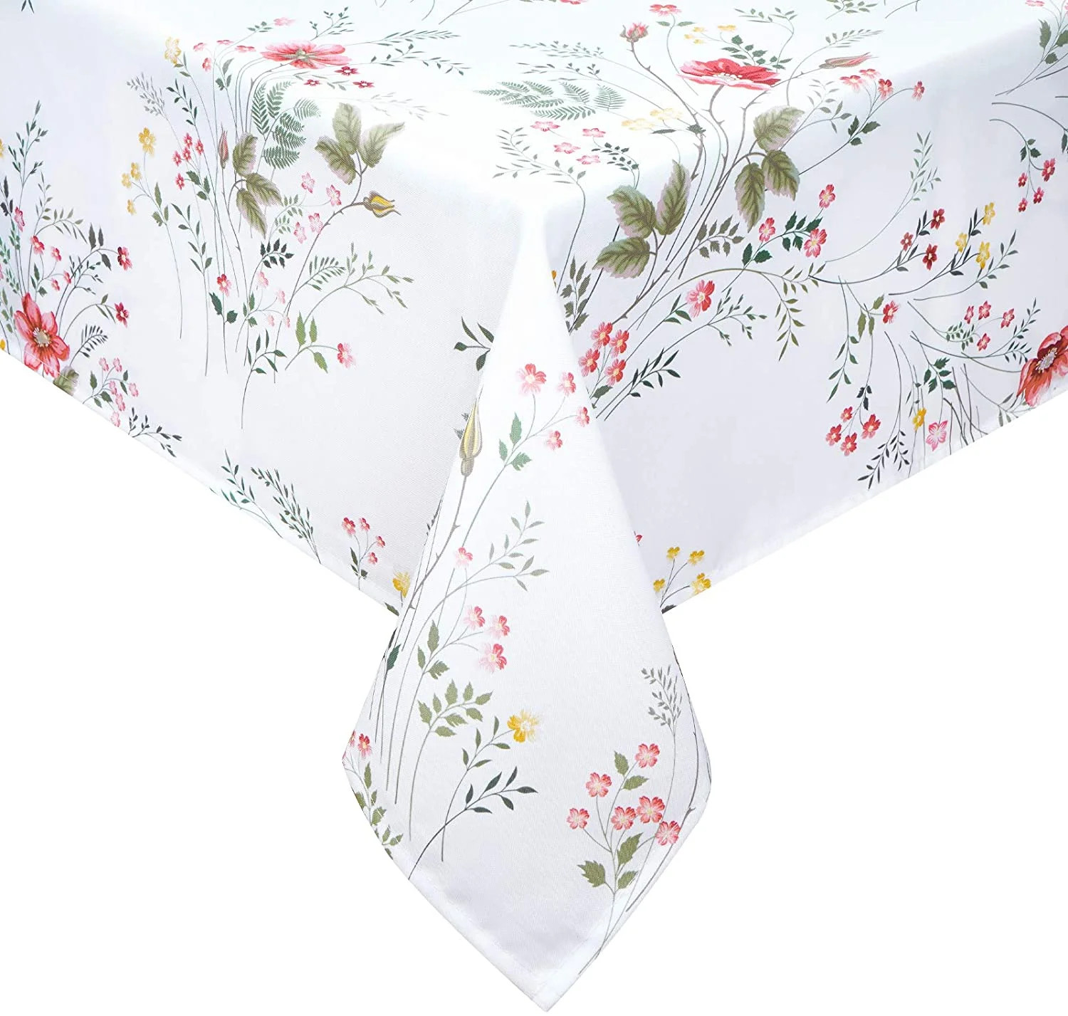 Sevenstars Floral Tablecloth Summer Table Cloth White Rectangle Table Cover for Outdoor, Easter, ... | Walmart (US)