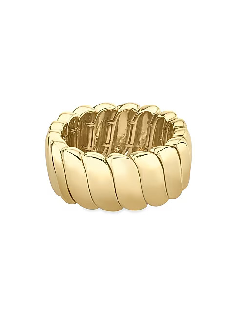 Zoe 18K Yellow Gold Band | Saks Fifth Avenue