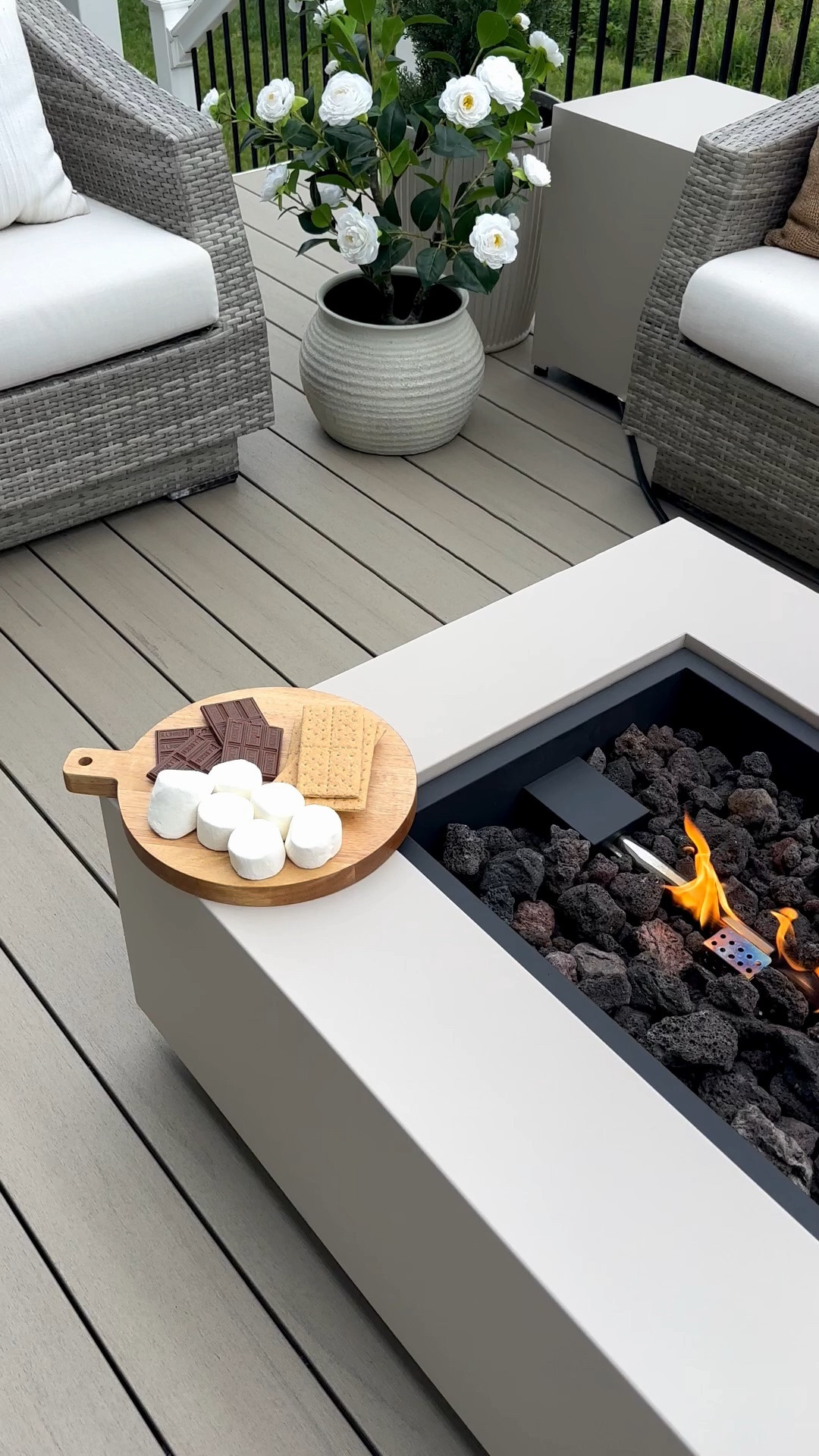 #ad We have absolutely been loving this fire pit table. Perfect for cozy summer and fall nights. Roasting marshmallows has been so fun for our family. Wayfair’s Black Friday in July is here with up to 80% off! Fast and free shipping too. Sale is from now through July 27. @Wayfair 

#wayfairpartner #wayfair #firepittable

#LTKHome #LTKSaleAlert #LTKSeasonal