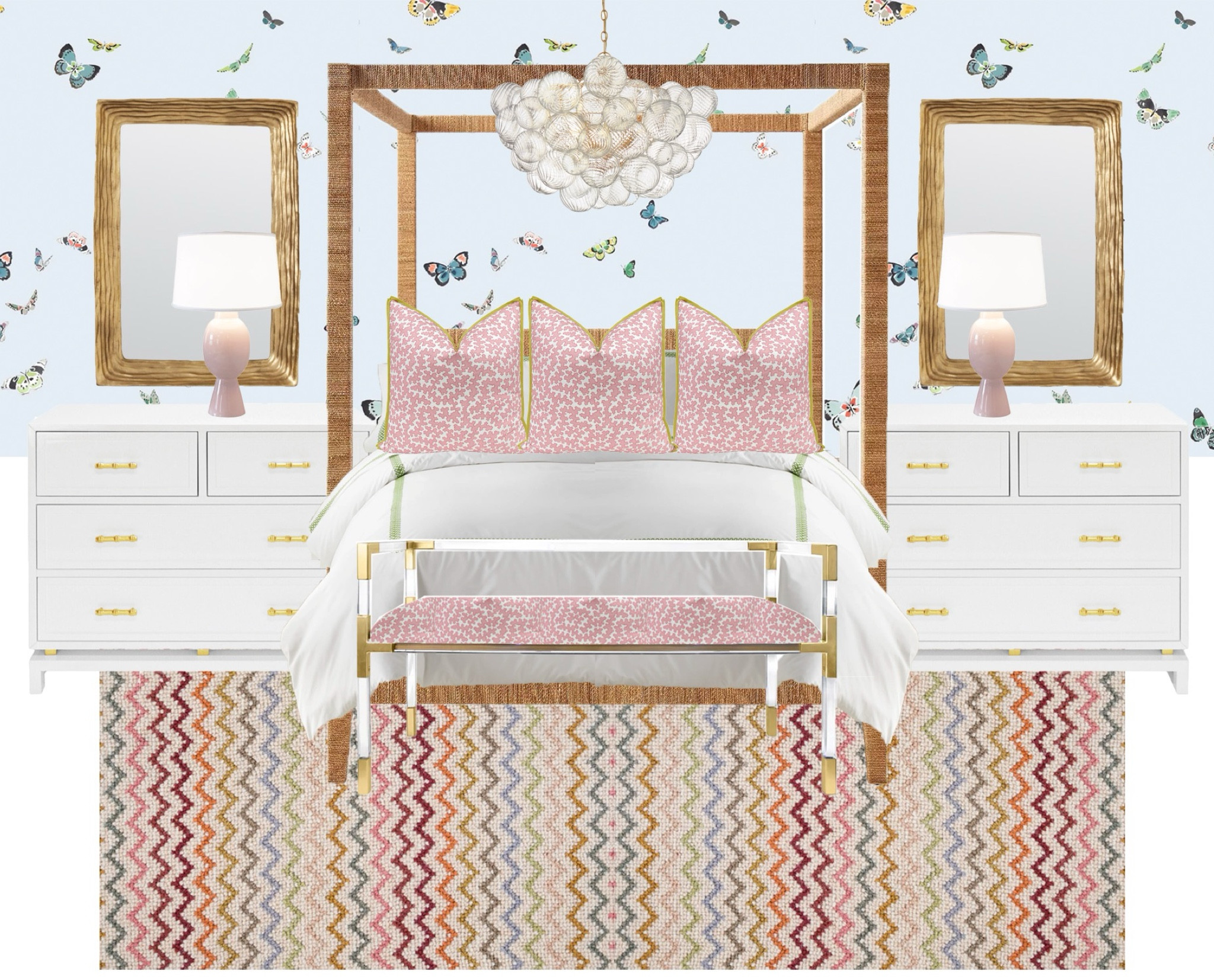 Our splurge bedroom is giving serene elegance! 

#LTKHome