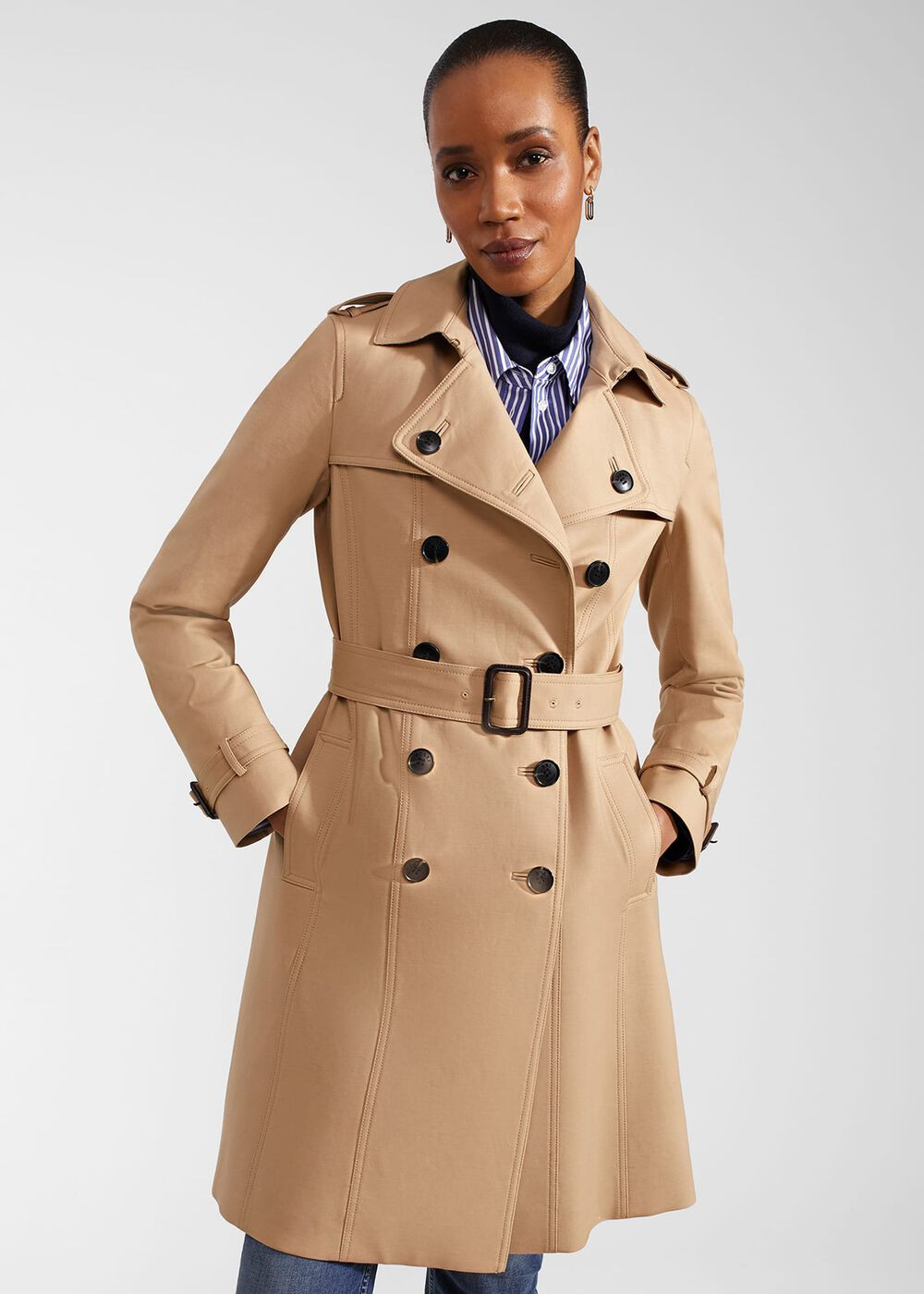 Skylar Shower Resistant Trench Coat | Hobbs US | | Hobbs