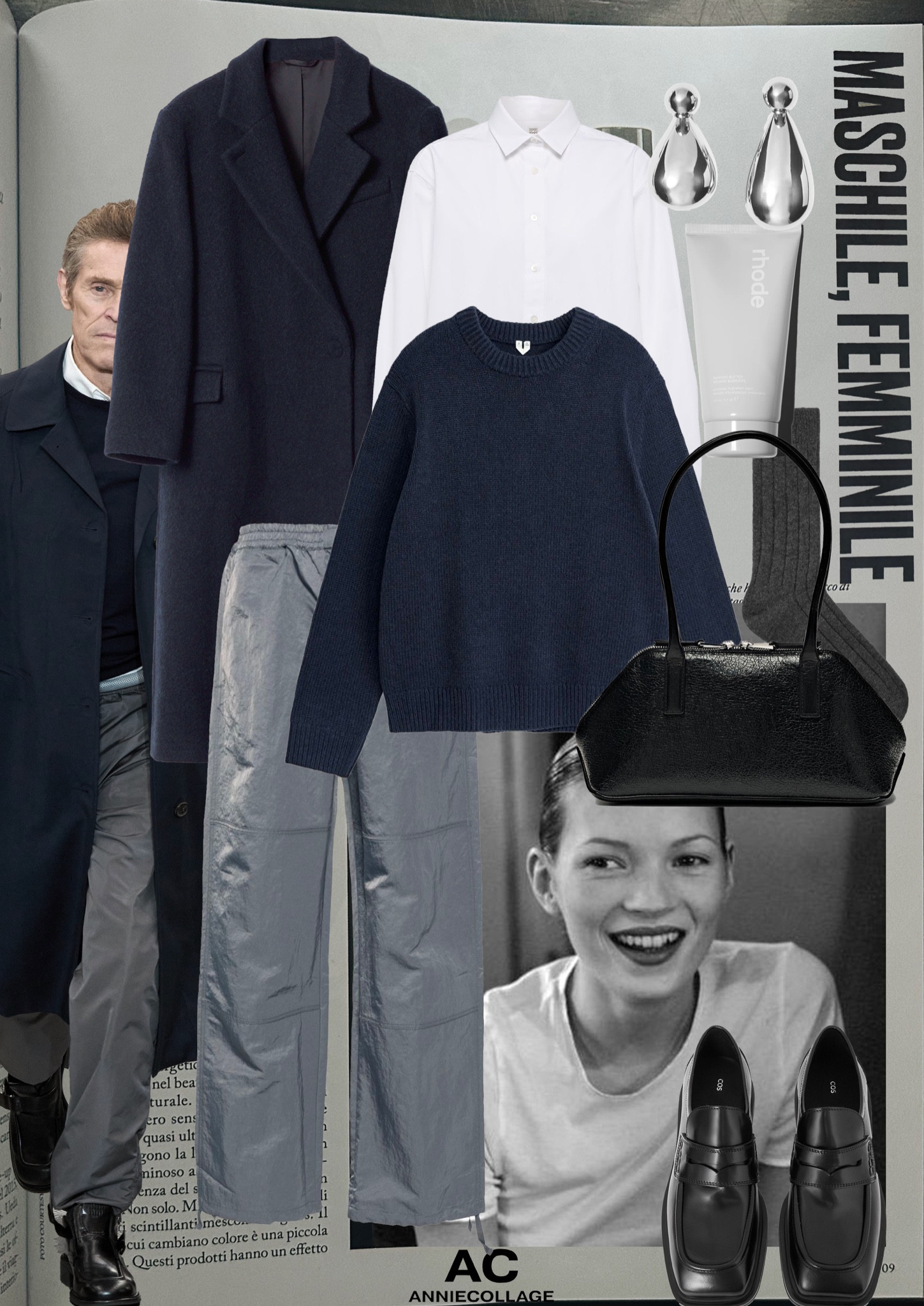 Masculine meets feminine—the Miu Miu SS25 look I loved most, reinterpreted for the season.