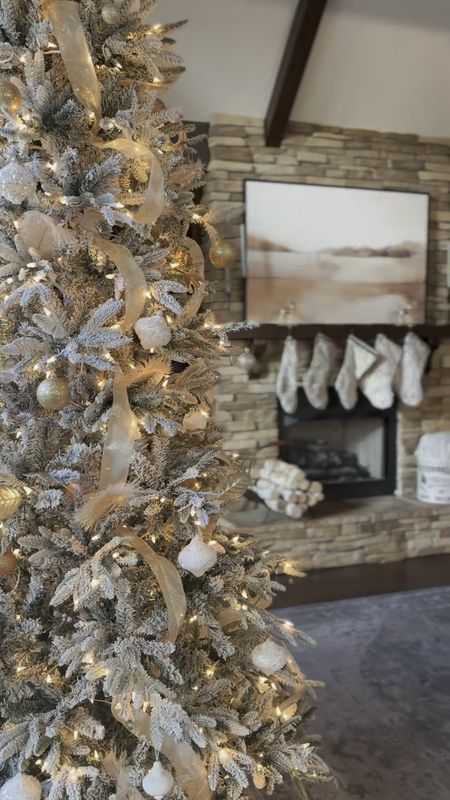 Christmas decor inspo at the pleasant home. Stockings hung with care ❤️ 

Christmas tree 
Christmas decor 
Fireplace decor
No garland 

#LTKHoliday #LTKSeasonal #LTKhome