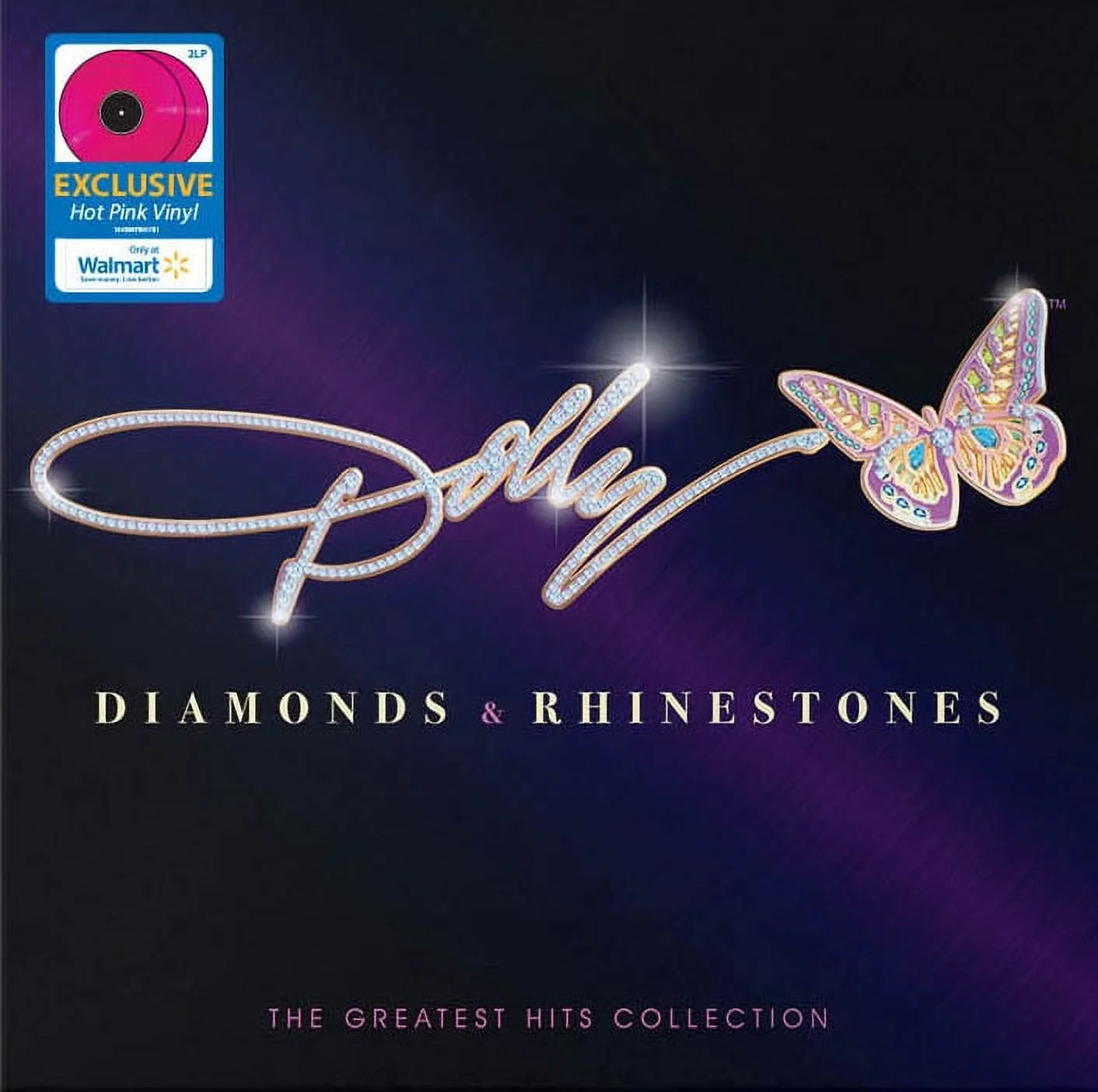 Dolly Parton-Diamonds & Rhinestones: Greatest Hits (Walmart Exclusive) Country Vinyl 2 LP (Sony L... | Walmart (US)