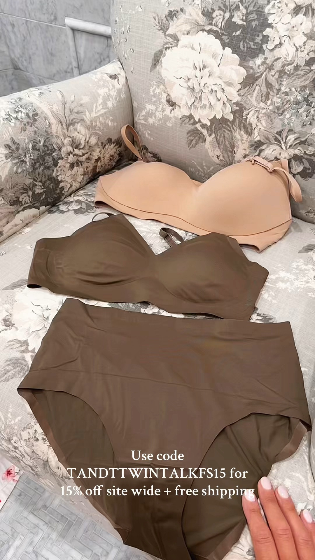 Hurry! These new arrivals will go fast! Use code TANDTTWINTALKFS15 for 15% off site wide + free shipping. Usually you have to spend $100 to get free shipping but it is free with our code. My code is also STACKABLE on EBY's already discounted sets and bra bundles!

Eby also gives back and turns every purchase into business loans for women.

@joineby

Or you can also shop the link in our bio to LTK.

Follow my shop @Tandttwintalk on the @shop.LTK app to shop this post and get my exclusive app-only content!

Everything is linked on our profile in the @shop.Itk app.

Direct url to our LTK >> https://www.shopltk.com/explore/Tandttwintalk

Search TANDTTWINTALK in the search bar to find & follow our profile. The REELS & IG collection highlight at the top of our profile has all the links for our past posts. You can also source all links by clicking on the link in our bio and heading to our LNK website where you can find links to our  LTK.

Don’t forget to follow us @tandttwintalk

#over50style #over40style #over30style #over60style #fashion #intimates #fashionfinds #ebyempowerment

#LTKStyleTip #LTKVideo #LTKOver40