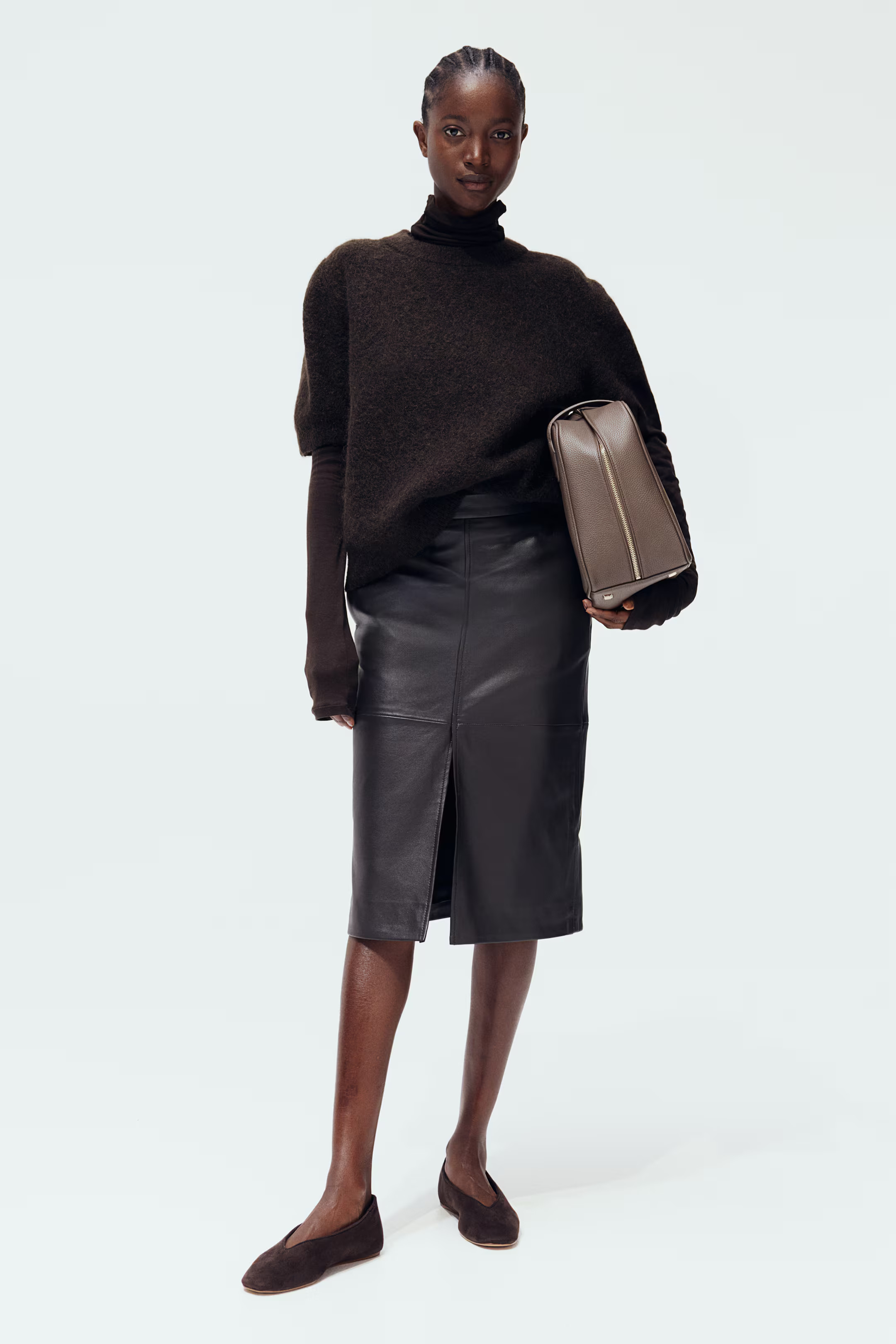 Short-sleeved mohair-blend top | H&M (UK, MY, IN, SG, PH, TW, HK)