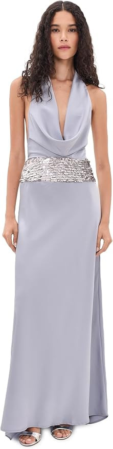 Women's Marcella Deep Plunge Maxi Dress | Amazon (US)
