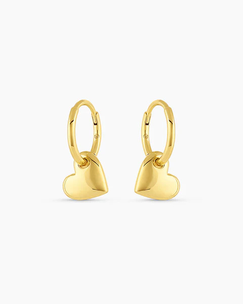 Lou Heart Huggies | Gorjana