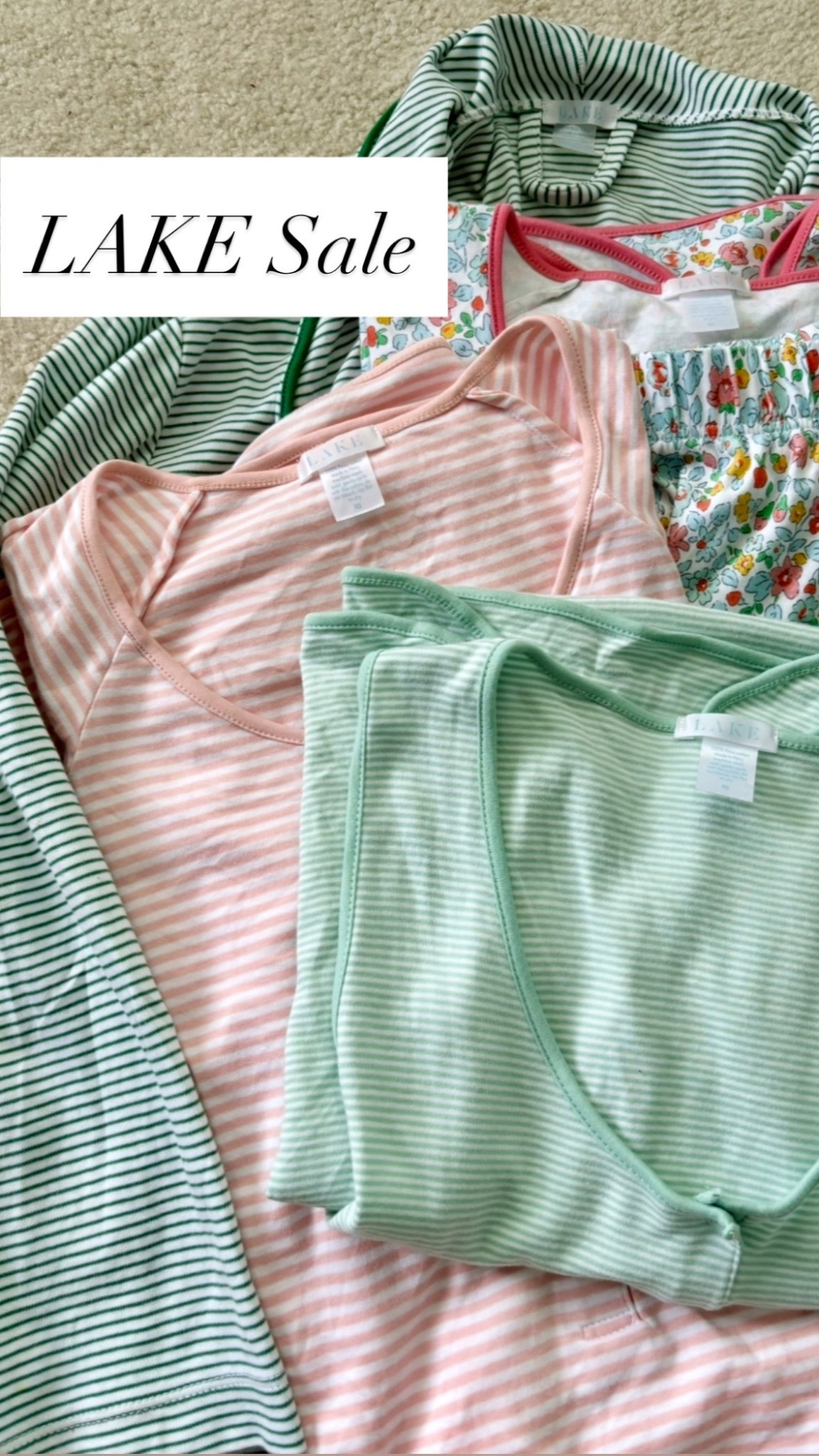 The comfiest sale is here!! @LAKE pajamas are the absolute best, and if you’re pregnant or nursing, their maternity collection is amazing!

They also have the sweetest baby and kids styles for matching or coordinating prints and colors!
A few of my favorite styles are linked below, happy shopping! 

#LTKSaleAlert