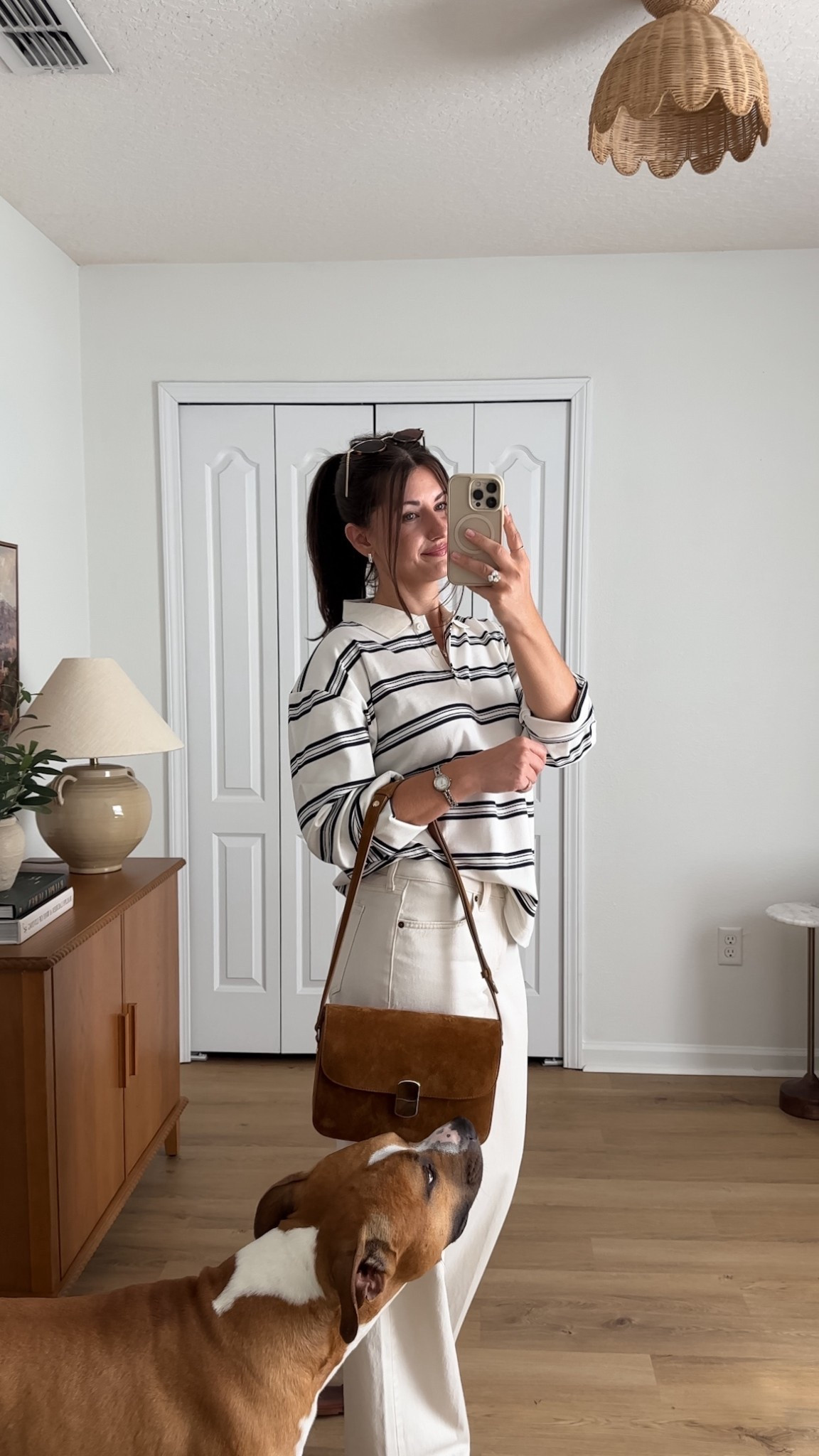 Saturday ootd! Wearing 25 R jeans and small top 

#LTKootd #LTKgrwm #LTKSeasonal