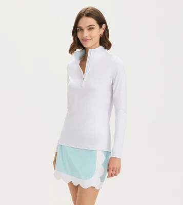 White 1/4 Zip | Renwick