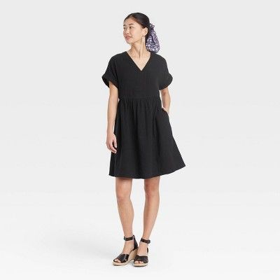 Women's Short Sleeve Shirtdress - Universal Thread™ | Target