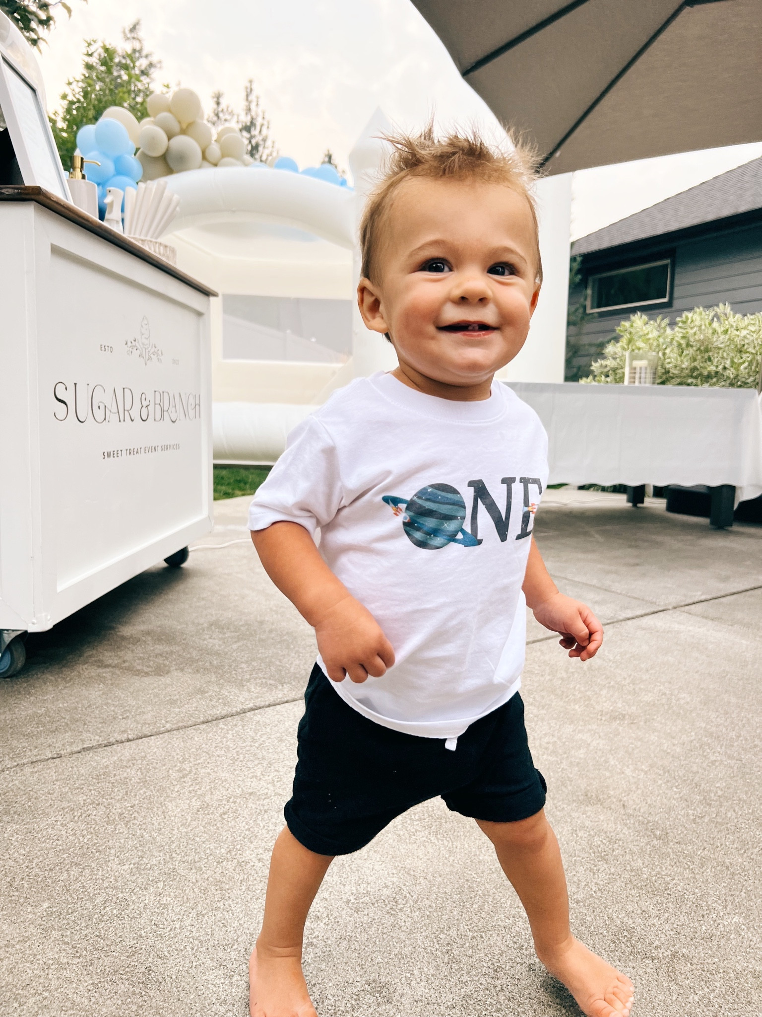 Brody’s first birthday decor! 
1st trip around the sun 🪐

#LTKkids #LTKbaby #LTKhome