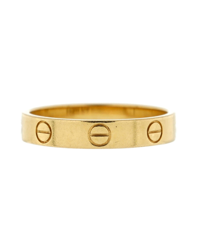 Pre-Owned Cartier Love Wedding Band Ring 18K Gold | Bloomingdale's (US)