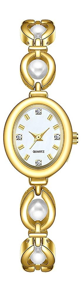 BESTKANG Elegant Women's Gold Vintage Bracelet Watch - Oval Dial Quartz Dress Watch - Waterproof ... | Amazon (US)