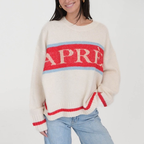 Grey bandit apres ski sweater | Poshmark