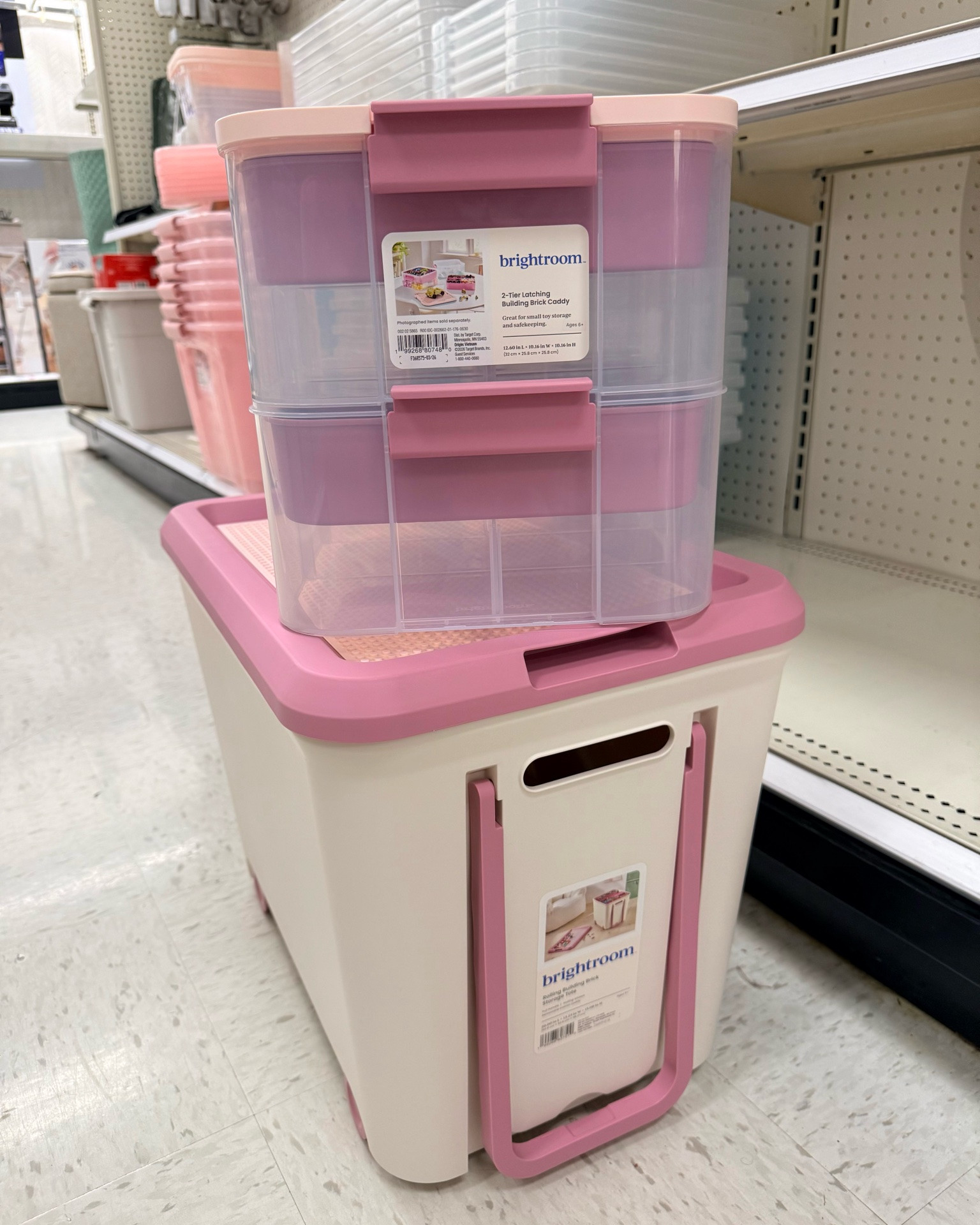 Building blocks storage containers at Target is on sale 20% off. 

￼Target home, toy, organization, Lego storage, target style￼

#LTKmomlife #LTKHome #LTKKids