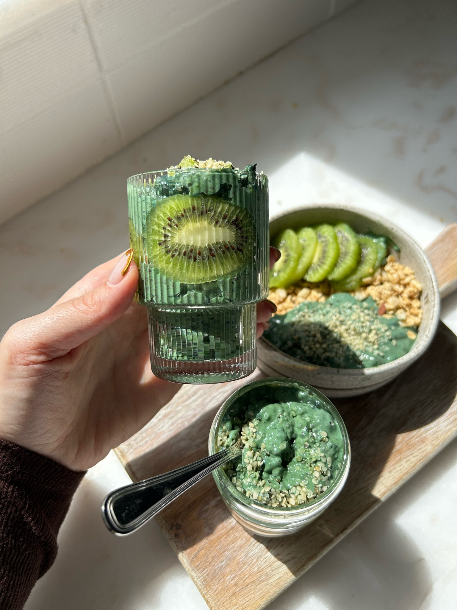 individual sized jars for chia pudding, parfaits, oats, desserts, etc 🤎

#kitchen #glass #breakfast 