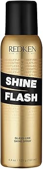 Redken Shine Flash 02 Glistening Mist - For All Hair Types, Instantly Adds Shine, Citrus Fragranc... | Amazon (US)