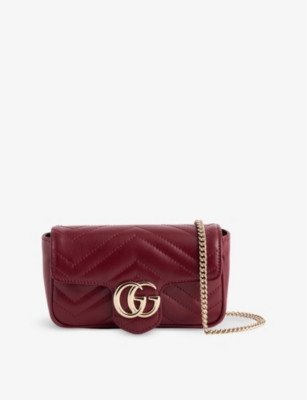 Mini Marmont quilted leather cross-body bag | Selfridges