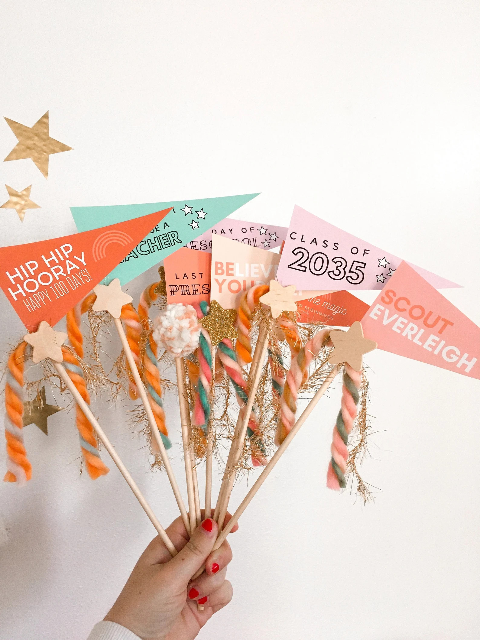 First Day of School Pennant Flag Last Day of School Sign DIY - Etsy | Etsy (US)