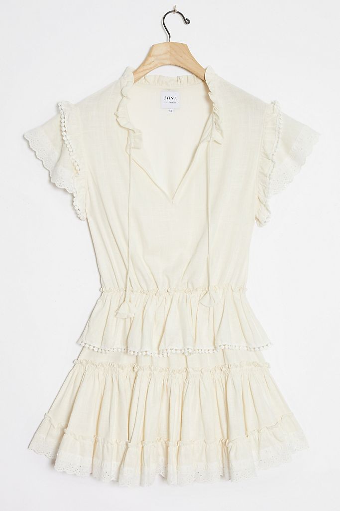 Kamyla Ruffled Mini Dress | Anthropologie (US)