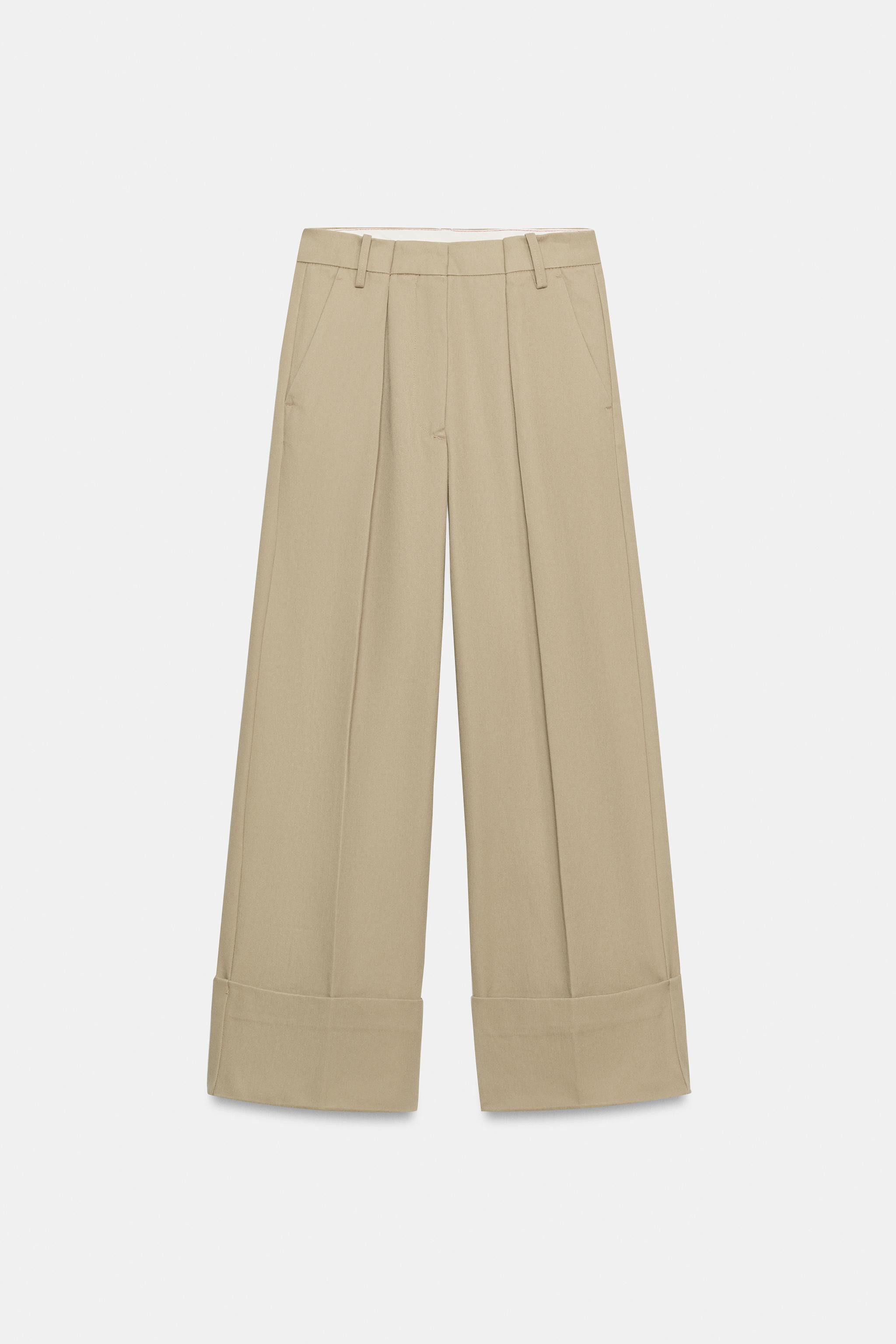 ZW COLLECTION CHINO PANTS | Zara Canada