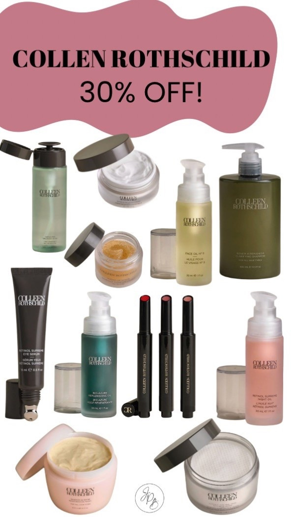 Colleen Rothschild 30% off sitewide 
Skincare Products on Sale 

#LTKBeauty #LTKmorningroutine #LTKSaleAlert