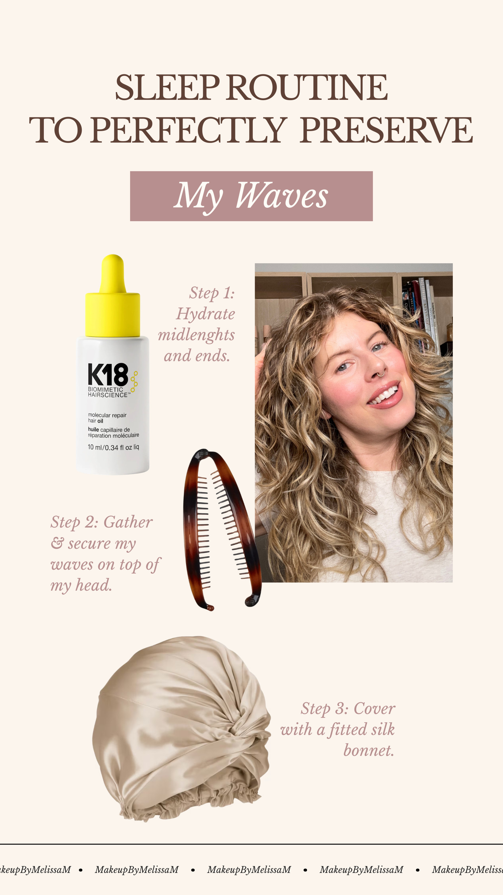 Sleep routine to perfectly  preserve my waves  

 #LTKgrwm #LTKootd #LTKBeauty