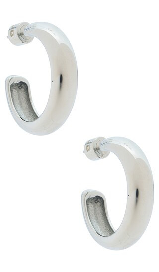 Staple Hoops Medium Earrings | Revolve Clothing (Global)