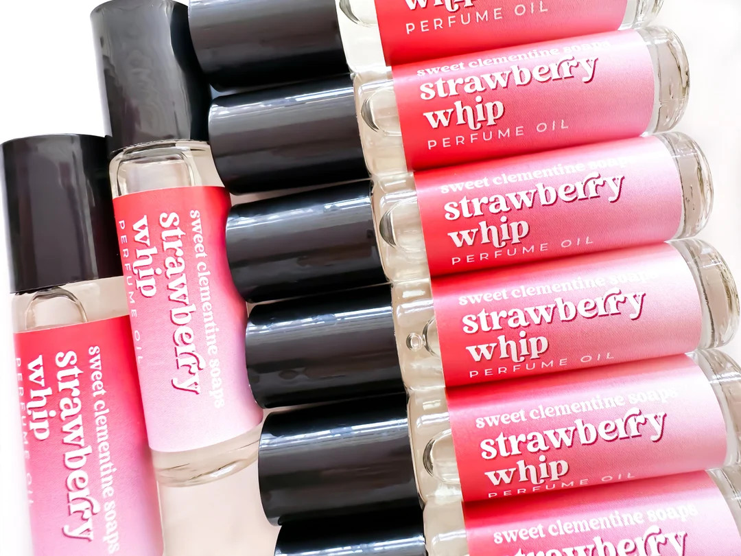 Strawberry Whip Perfume Oil Fragrance Roll On - Etsy | Etsy (US)