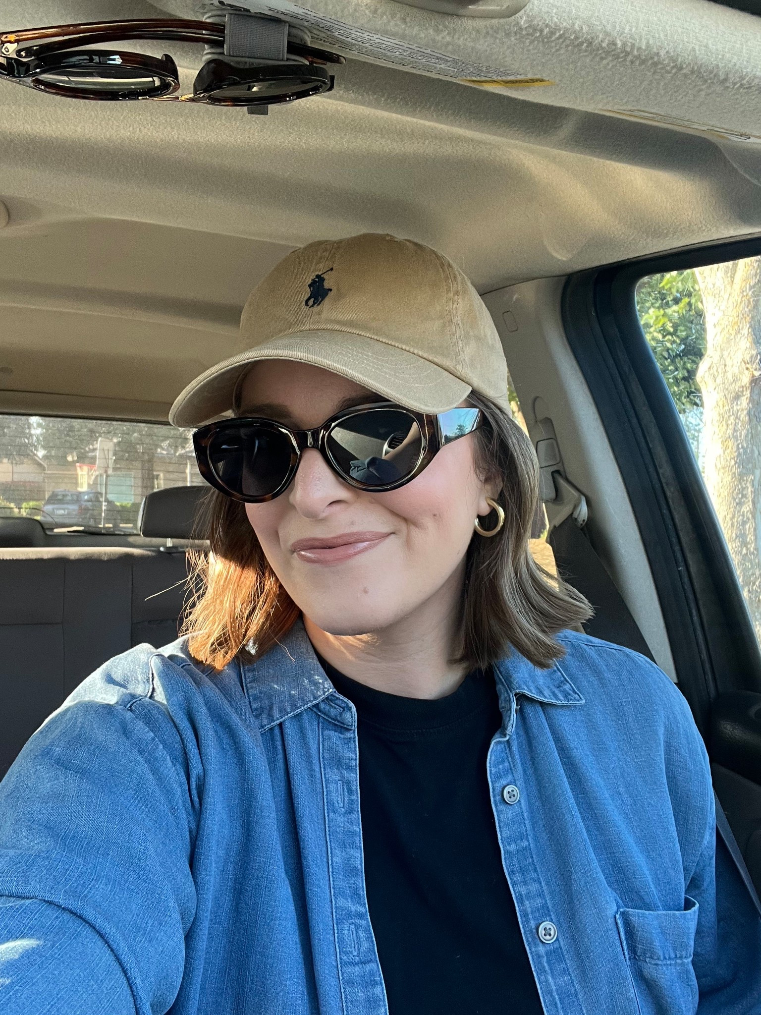 4.10 Hat friendly sunglasses 

#LTKMidsize #LTKFindsUnder50