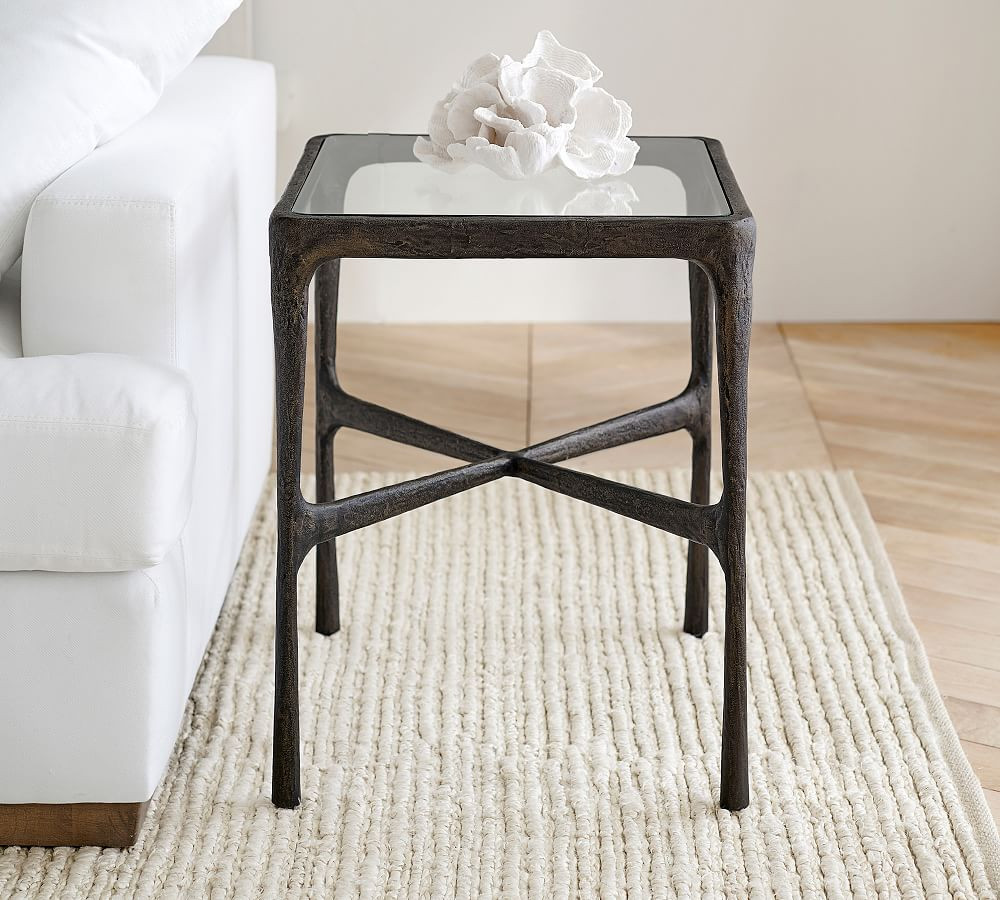 Bodhi Square Metal End Table (20") | Pottery Barn (US)