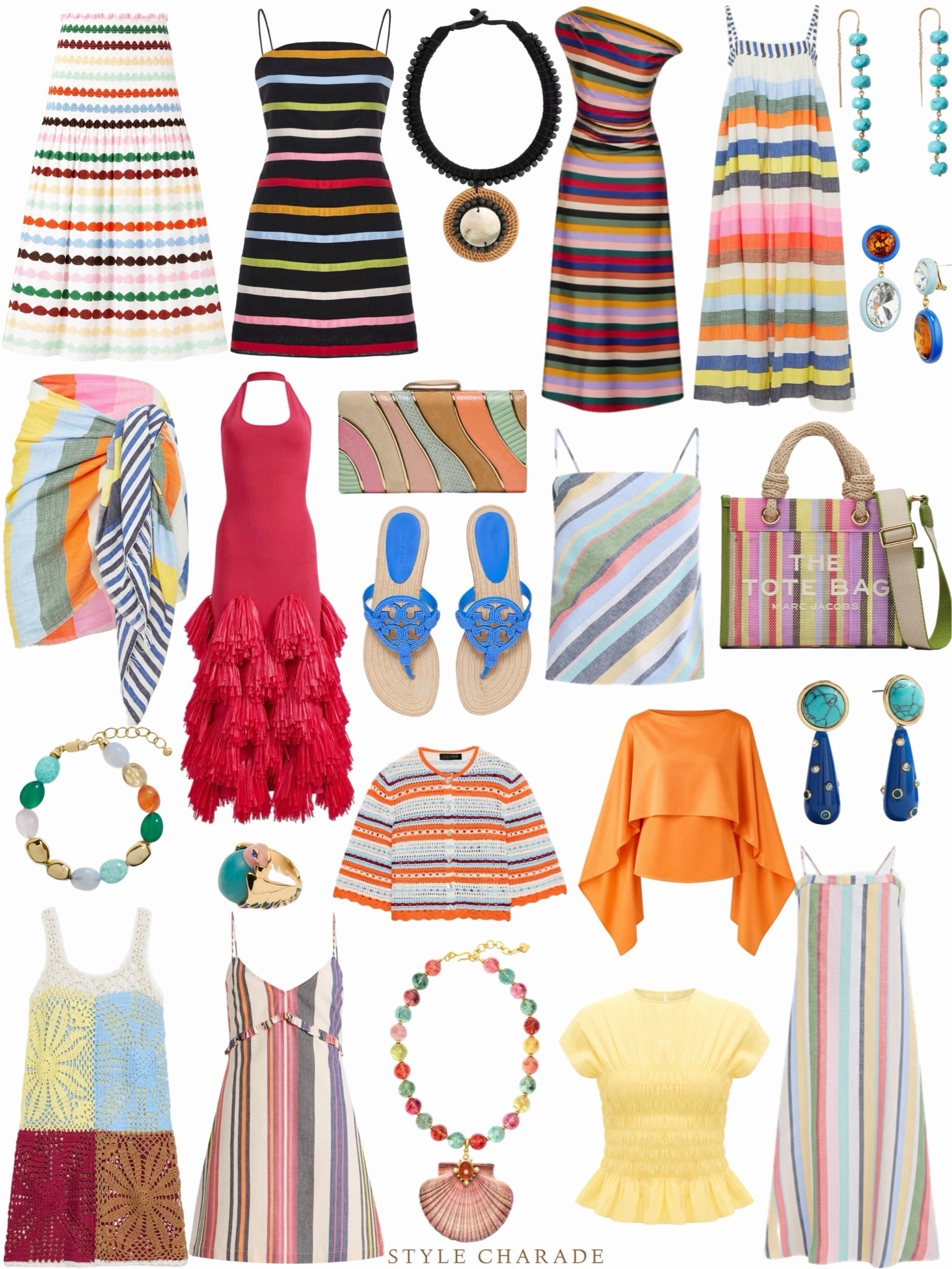 Bold, colorful fashion. Love these summer dresses, summer outfits, and vacation outfit ideas for women.

#LTKootd #LTKSeasonal #LTKTravel