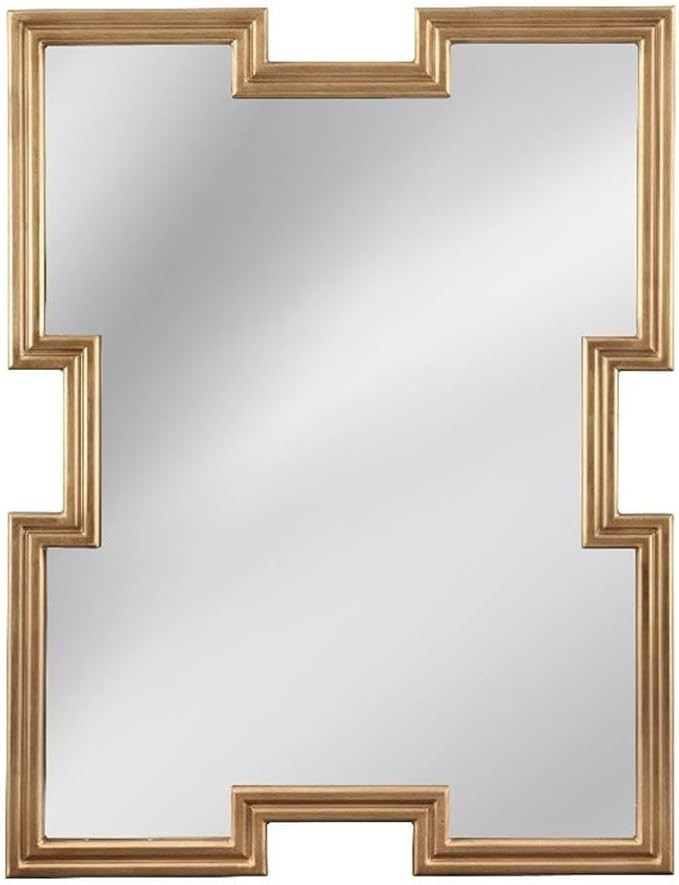 Brourke Wall Mirror in Gold Polyurethane | Amazon (US)