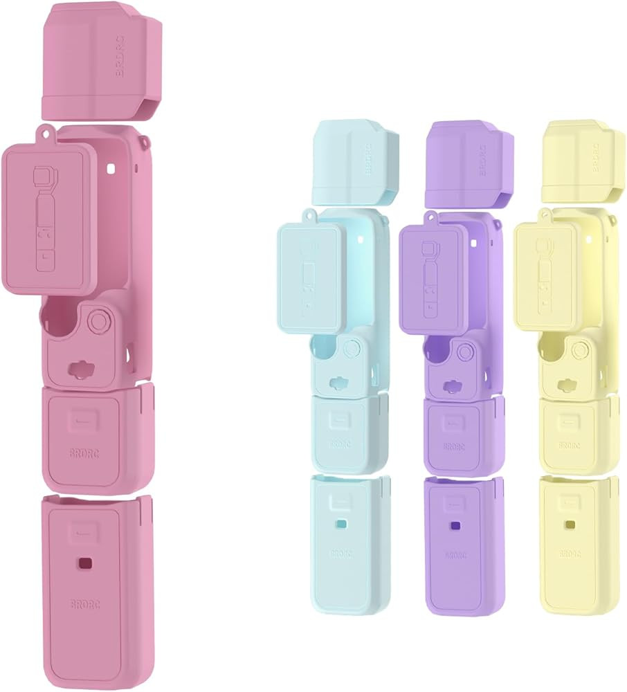 Pocket 3 Silicone Cover, Protective Case Lens Protector Scratch-Resistant Sleeve Skin Compatible ... | Amazon (US)