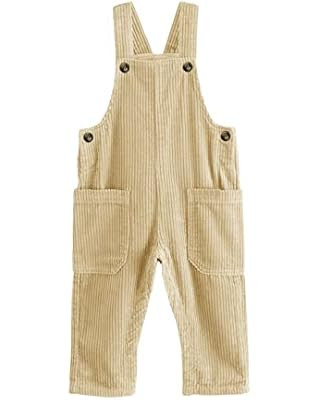 Amazon.com: Toddler Kids Baby Boy Girl Bib Overalls Suspender Pants Solid Straps Trousers Halter ... | Amazon (US)