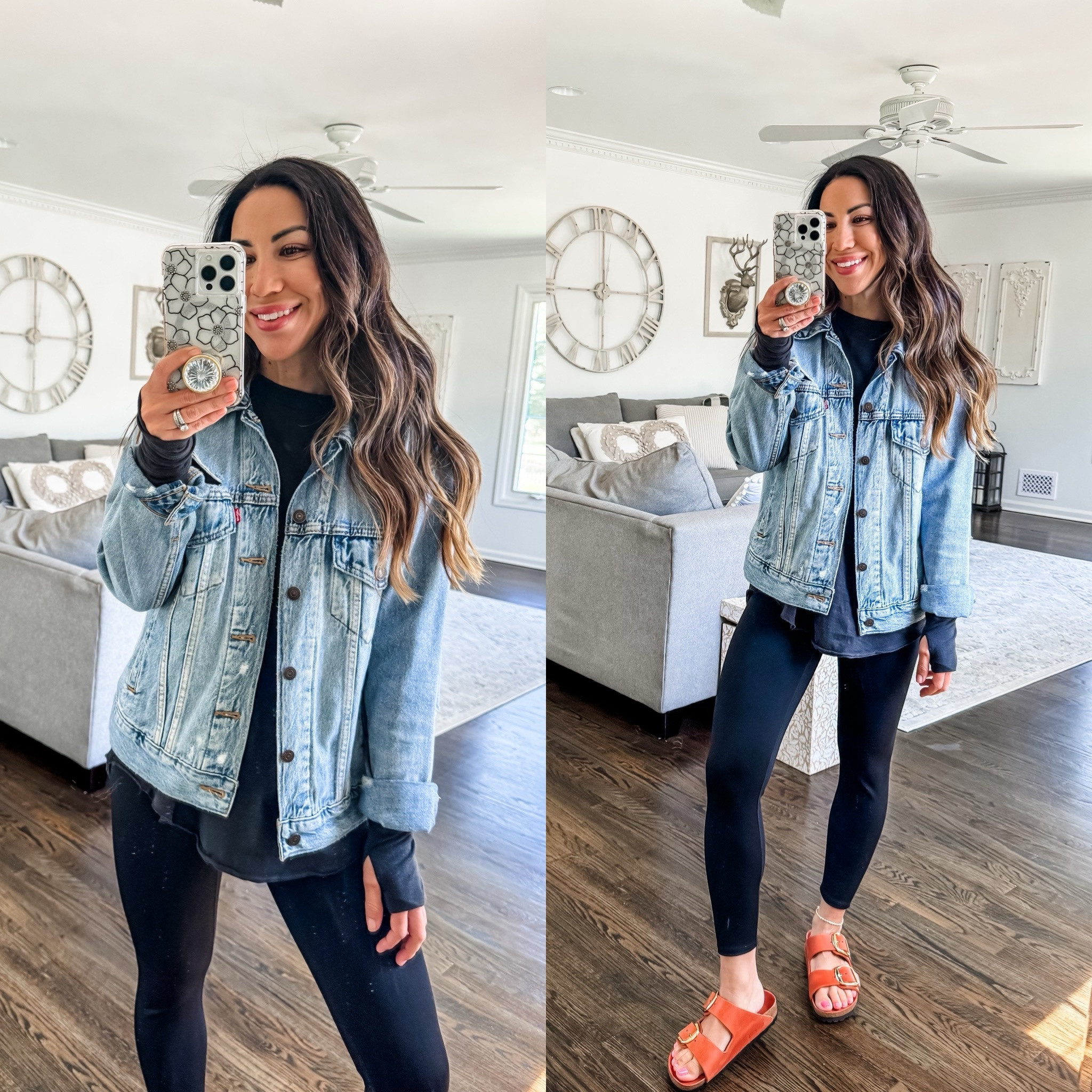 Small denim jacket. Small leggings. Nsale, Nordstrom anniversary sale 

#LTKxNSale 

#LTKFindsUnder100 #LTKSaleAlert