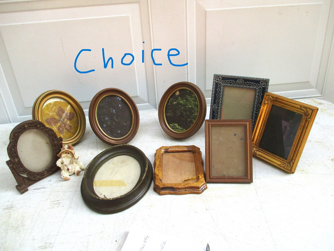 Picture Frame Vintage CHOICE Unique Designs - Etsy | Etsy (US)