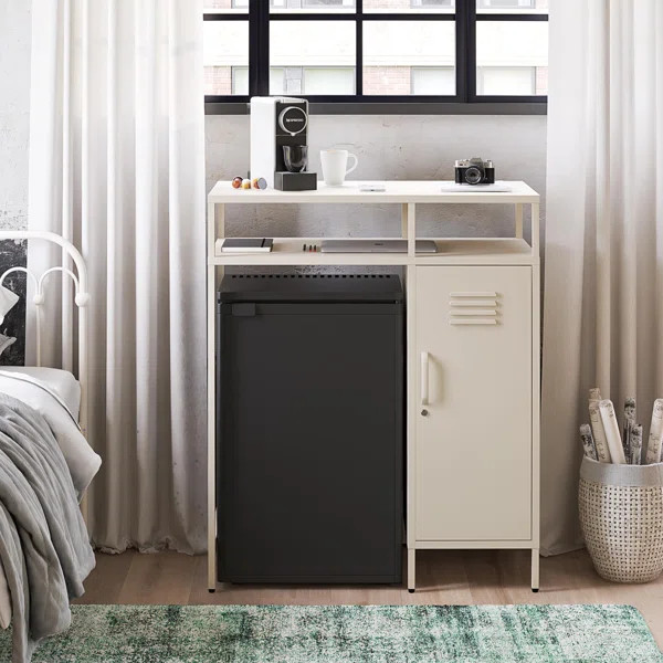 Cache Metal Locker-Style Mini Refrigerator Organizer | Wayfair North America
