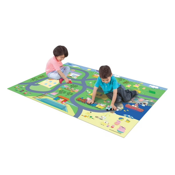 Megamat Jumbo Floor Playmat with 2 Character Vehicles | Sam's Club