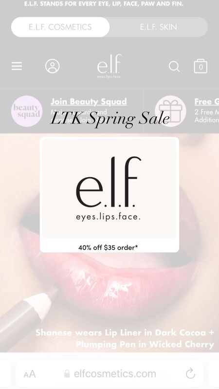 Shop the LTK Spring Sale with e.l.f Cosmetics!

#LTKsalealert #LTKbeauty #LTKSpringSale